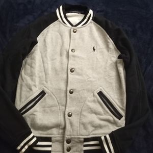 Ralph Lauren gray and black sweater small size